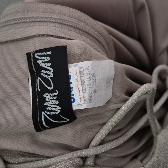 Elegant Beige Spaghetti Strap Prom Dress‎ - Picture 5 of 5